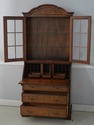 L74026: JASPER Cabinet Burl Wood Secretary Desk