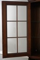 L74026: JASPER Cabinet Burl Wood Secretary Desk