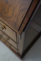 L74026: JASPER Cabinet Burl Wood Secretary Desk
