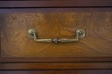 L74026: JASPER Cabinet Burl Wood Secretary Desk