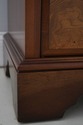 L74026: JASPER Cabinet Burl Wood Secretary Desk