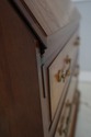 L74026: JASPER Cabinet Burl Wood Secretary Desk