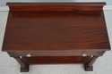 74034: Antique Empire Mahogany 1 Drawer Buffet Ser