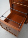 73874: FRANCESCO MOLON Leather Top Walnut Executiv