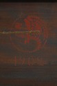 74034: Antique Empire Mahogany 1 Drawer Buffet Ser