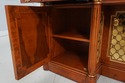 73874: FRANCESCO MOLON Leather Top Walnut Executiv