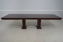 73803: STICKLEY Cherry Double Pedestal Highlands T