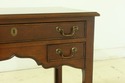 52246EC: BAKER Chippendale Style 3 Drawer Mahogany