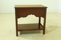 52246EC: BAKER Chippendale Style 3 Drawer Mahogany