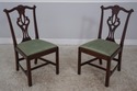 L60823EC: Set of 8 STICKLEY Chippendale Mahogany D