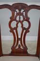 L60831EC: Set of 6 MAITLAND SMITH Carved Mahogany 