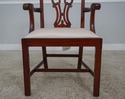 L60831EC: Set of 6 MAITLAND SMITH Carved Mahogany 