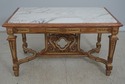 64926EC: French Louis XV Vintage Marble Top Polych