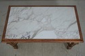 64926EC: French Louis XV Vintage Marble Top Polych