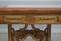 64926EC: French Louis XV Vintage Marble Top Polych