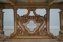 64926EC: French Louis XV Vintage Marble Top Polych