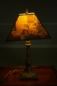 LF64969EC: Ellis Island Mica Shade Table Lamp