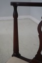 F64361EC: Pair HICKORY CHAIR Chippendale Mahogany 