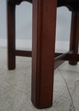 F64361EC: Pair HICKORY CHAIR Chippendale Mahogany 