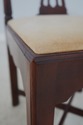 F64361EC: Pair HICKORY CHAIR Chippendale Mahogany 