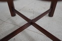 F64361EC: Pair HICKORY CHAIR Chippendale Mahogany 