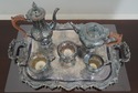 LF64958EC: English 6 Piece Silverplate Tea Set