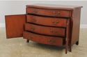 F56522EC: Inlaid Mahogany 2 Door Server w. Fitted 