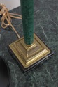 LF56578EC: Regency Style Green Column Table Lamp w