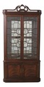 56561EC: HENKEL HARRIS Large Mahogany Corner China