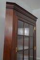 59453EC: KITTINGER Chippendale Mahogany Corner Chi