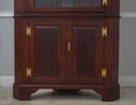 59453EC: KITTINGER Chippendale Mahogany Corner Chi