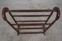 F60879EC: BOMBAY CO Cherry Finish Quilt Rack