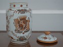 LF69398: Pair Of Amarial Chinese Porcelain Vessel 