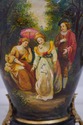 L69397: Pair Of Louis XV Polychrome & Gilt Composi
