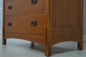 69376: STICKLEY Mission Oak Entertainment Cabinet 