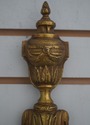 F69410: Pair Of Bronze 3 Candle Wall Sconces Louis