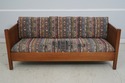 F67828: STICKLEY Mission Oak Upholstered Sofa Sett