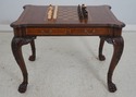 L68622: MAITLAND SMITH Mahogany Inlaid Game Table