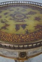 L69392: MAITLAND SMITH Chinoiserie Round Drum Tabl