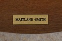 L69392: MAITLAND SMITH Chinoiserie Round Drum Tabl