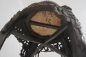 F69400: Antique Chinese Carved Rosewood Marble Top