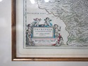 F73951/52: Pair of English Framed & Matted Map Pri