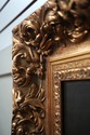 F73968: WILBUR Artist Signed Large Oil Painting on