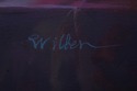 F73968: WILBUR Artist Signed Large Oil Painting on