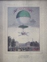 F74017: Set of 4 Framed Balloon Prints on Board