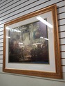 F74019: Framed Print of Oil Painting Front Door in