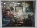 F74019: Framed Print of Oil Painting Front Door in