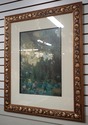 F74020: Framed Print of Painting or Lilacs in Gard