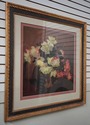 F74021: Stunning Framed Still Life Flowers Decorat