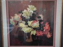 F74021: Stunning Framed Still Life Flowers Decorat